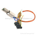 Mini SAS Cable SFF-8088 26P to 29-pin with 1 Meter, Fast Data Rate Up to 6Gbps